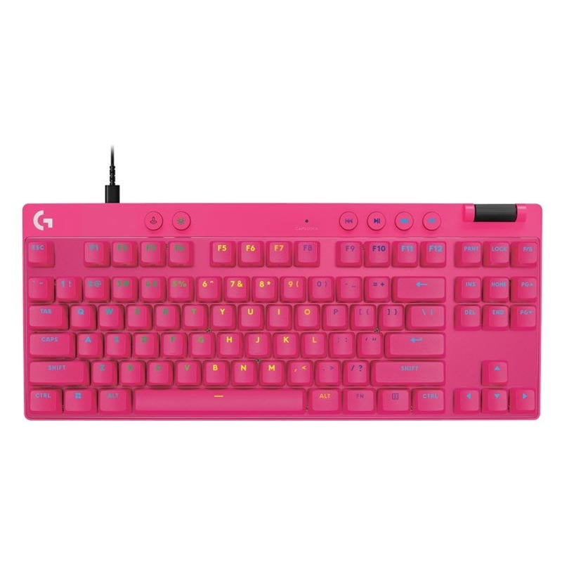 Logitech G Pro X TKL Rapid Wired Gaming Keyboard with Analog