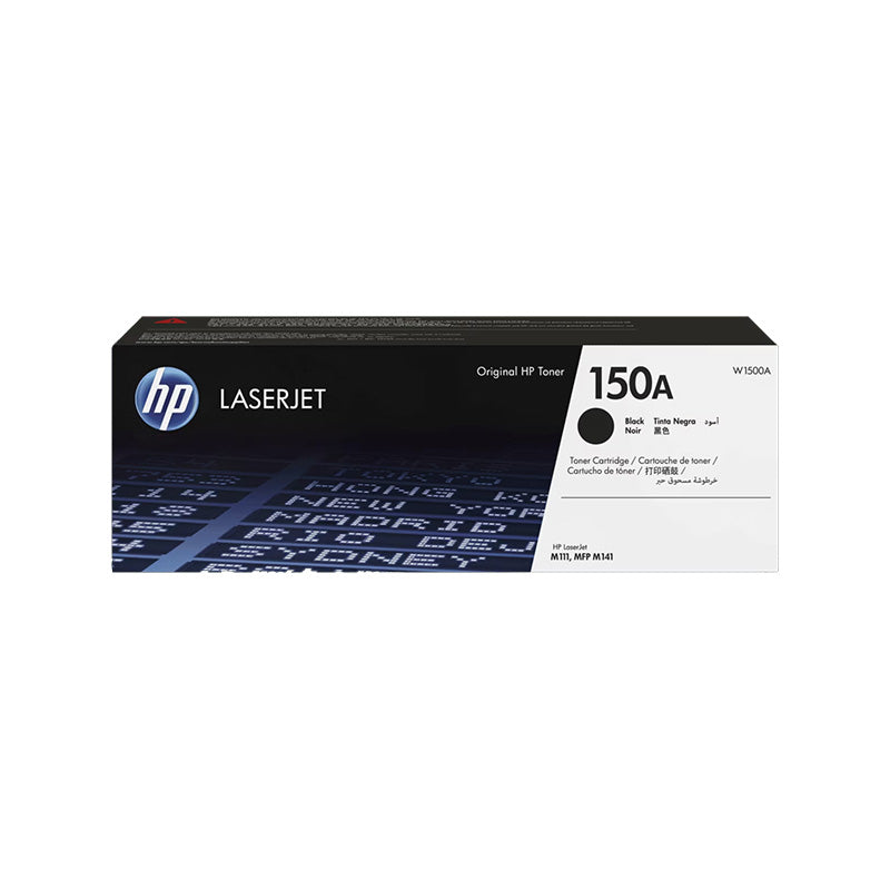 HP 150A Black Original LaserJet Toner Cartridge (W1500A