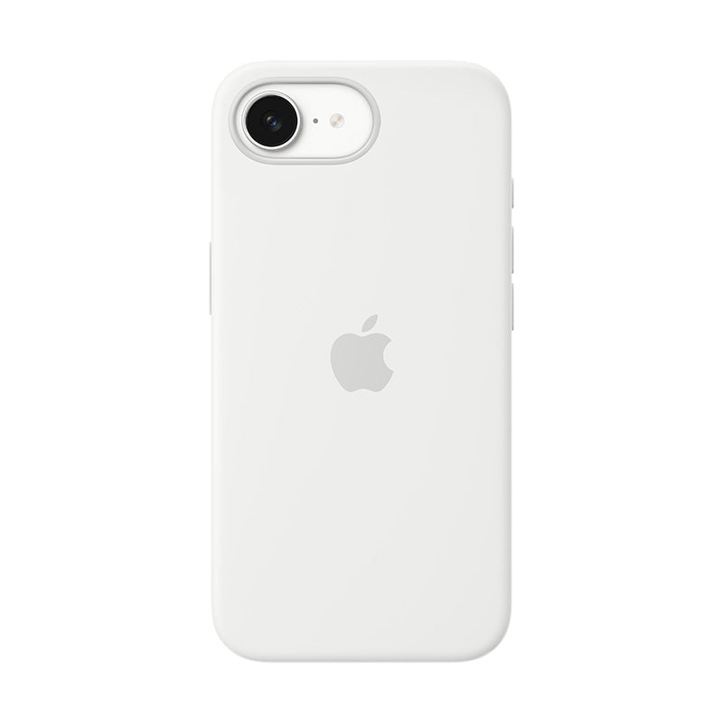 Apple iPhone 16e Silicone Case – White – Challenger Singapore
