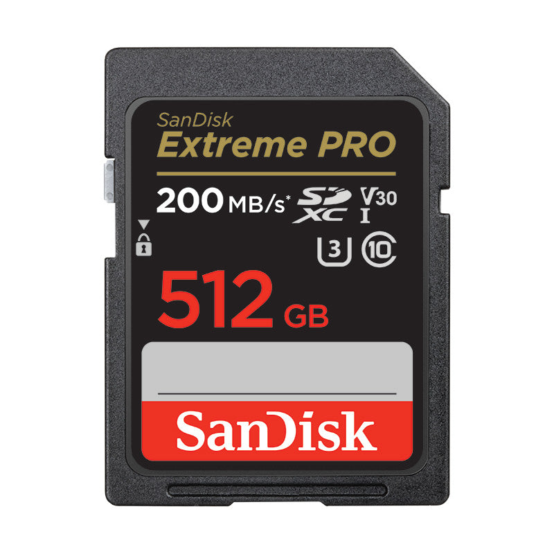【セール中 早い者勝ち‼︎】SanDisk ExtremePRO 512GB SD SanDisk Extreme PRO SDXC QuickFlow UHS-I 512GB – Challenger Singapore
