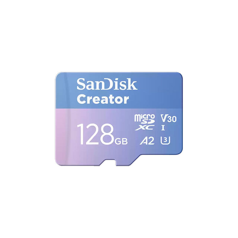 SanDisk Creator 128GB microSD Card – Challenger Singapore