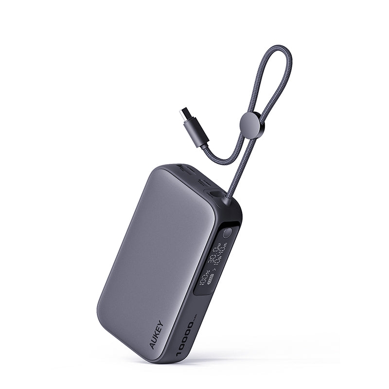 Apple - akito41 Aukey PB-Y47 Spark Sling 10000mAh Compact Fast Charging PB with
