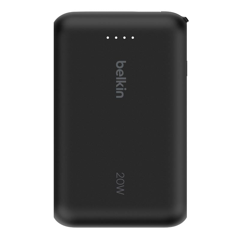 Belkin BPB021fqBK BoostCharge Power Bank 10K with Integrated Cable