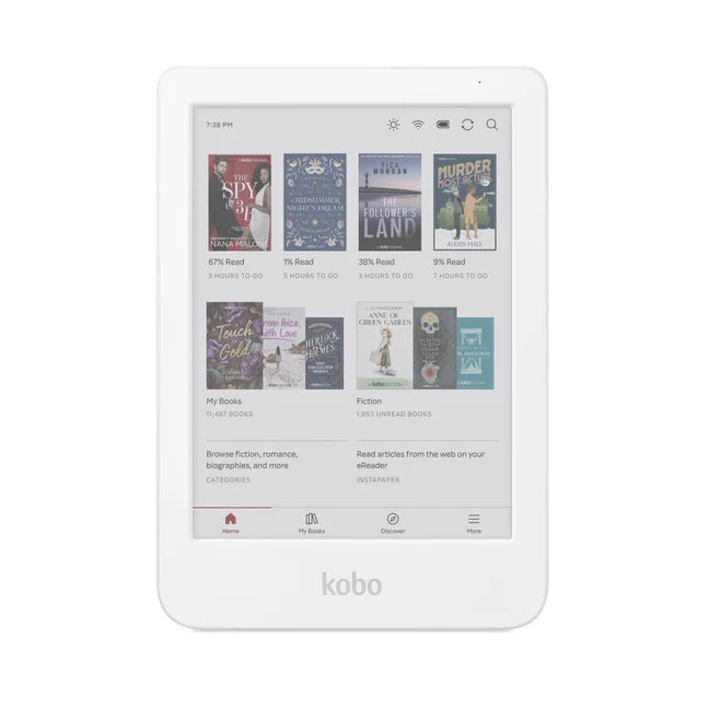Kobo Clara Colour eReader White – Challenger Singapore