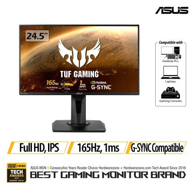 Asus TUF Gaming VG259QR Gaming Monitor - 24.5