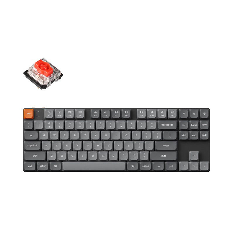 Keychron K1 Max (K1M-H1) Wireless Custom Mechanical Keyboard (Red