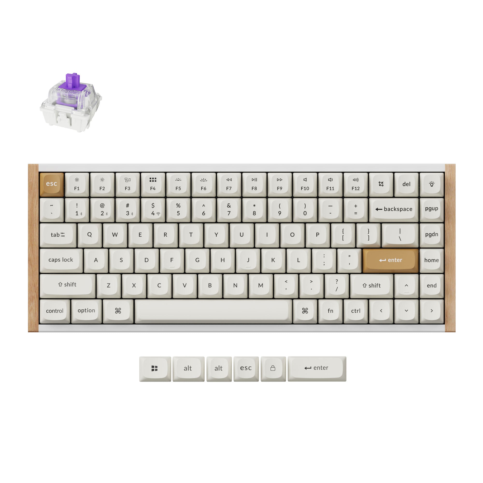 Keychron K2 HE (K2H-Q1) Wireless Magnetic Switch Custom Keyboard