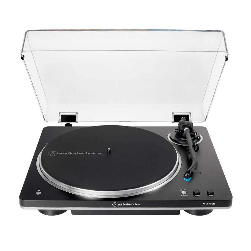 Audio-Technica AT-LP70XBT BT Turntable (Black/Silver) – Challenger