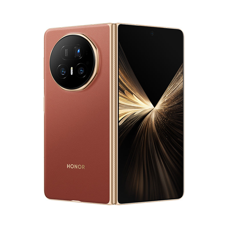 【グローバル版】HONOR Magic V5｜16/512GB ブラウン【新品】 Honor Magic V5 Reddish Brown 16+512GB 5G – Challenger Singapore