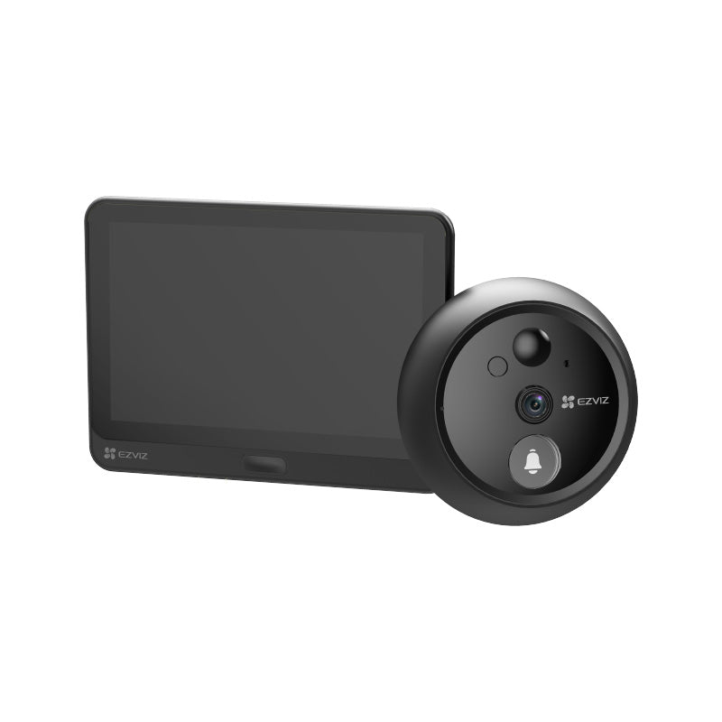 Ezviz HP4 Wire-free Peephole Doorbell – Challenger Singapore