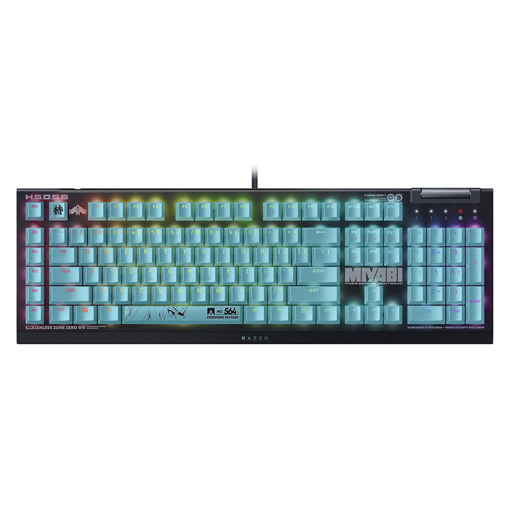 Razer BlackWidow V4 X Wired Gaming Keyboard (Green Switch