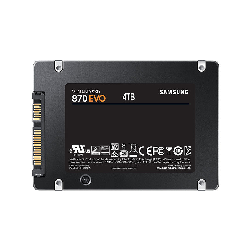 Samsung 870 EVO 4TB SATA 2.5'' SSD – Challenger Singapore
