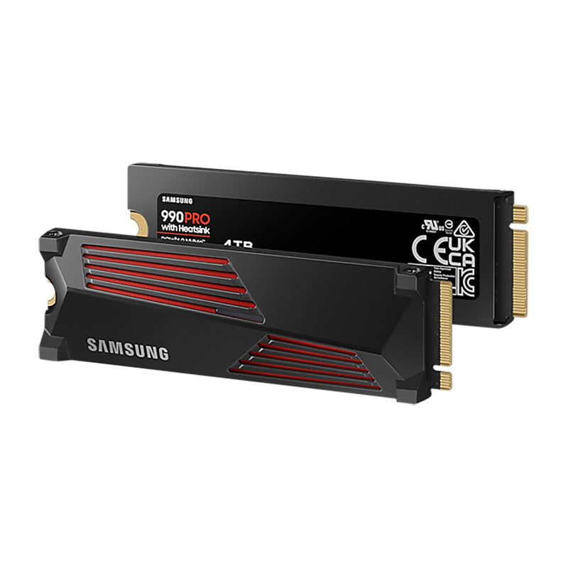 Samsung 990 Pro Heatsink 4TB NVMe M.2 SSD – Challenger Singapore