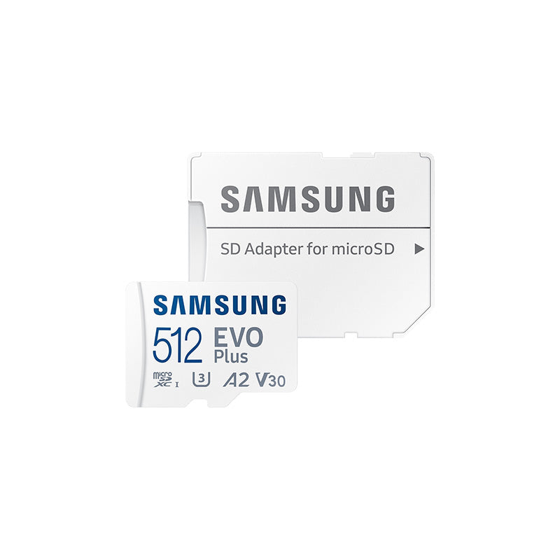 Samsung 512GB EVO Plus SDカード Samsung EVO Plus 512GB microSD with adapter – Challenger Singapore
