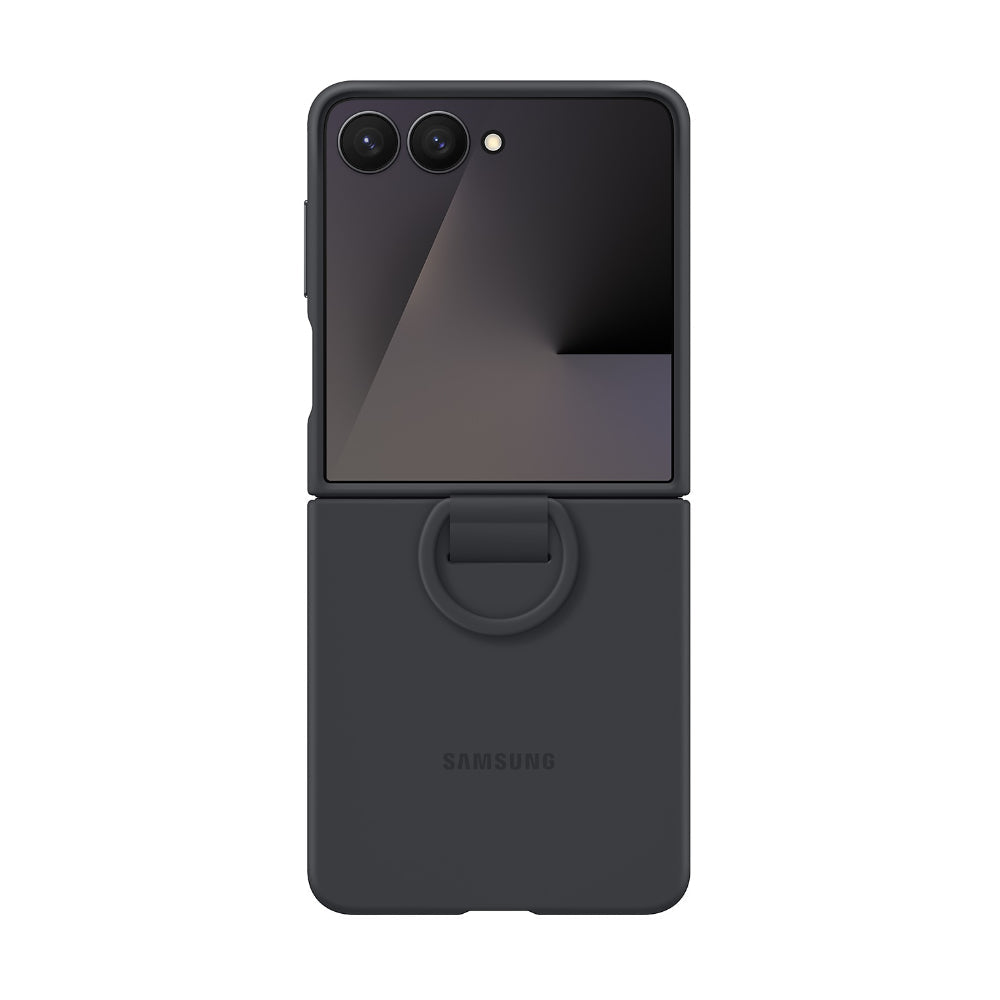 Samsung Galaxy Z Flip7 Silicone Case (Black) – Challenger Singapore