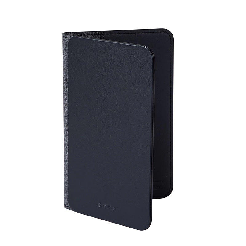 Mazer M-1Tag-Passport-BK/FindMY Passport Holder with Rechargeble