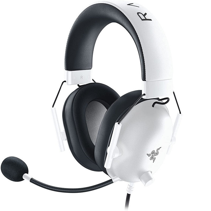 Razer BlackShark V2 X Gaming Headset (White) – Challenger Singapore