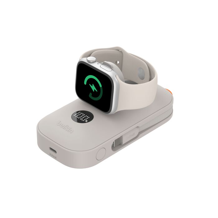 【新品未使用】 Belkin BoostCharge Pro 10000mAh Belkin BPD012fqSA BoostCharge Pro Power Bank 10K with Apple Watch
