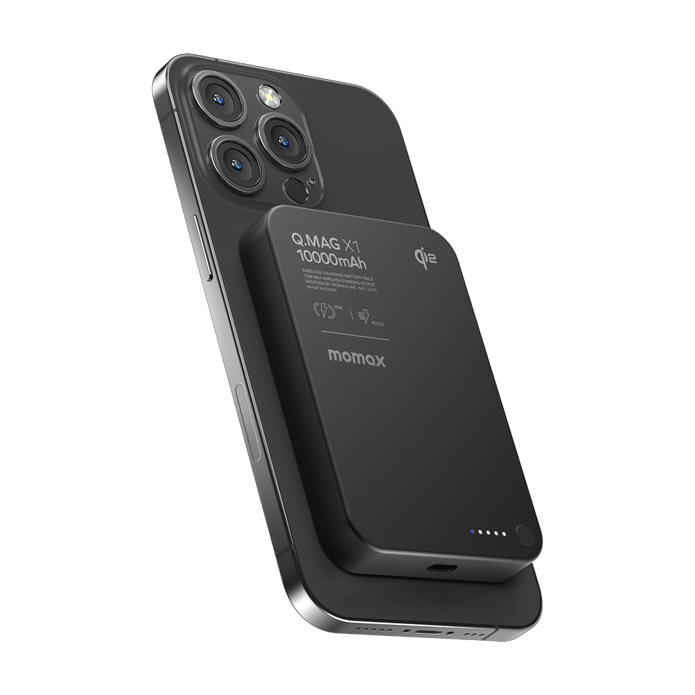 Momax IP136Q2D 1-Power Q.Pass Qi2 Magnetic Wireless Battery Pack