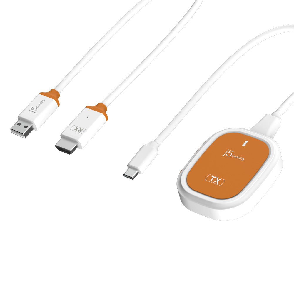 J5Create JVAW61 Screencast FHD USB-C Wireless Display HDMI