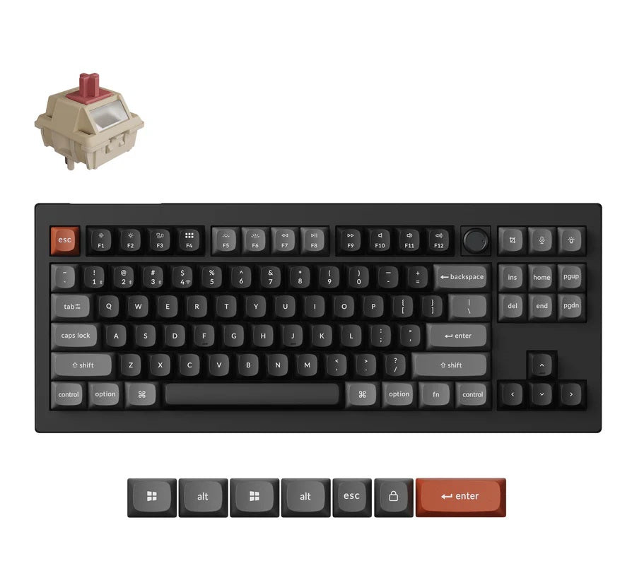 Keychron V3 Ultra 8K (V3U-D1) Wireless Custom Mechanical Keyboard