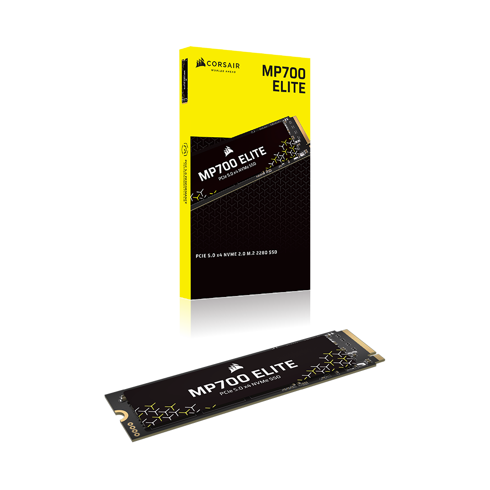 Corsair MP700 Elite 4TB PCIe 5.0 (Gen 5) NVMe M.2 SSD – Challenger