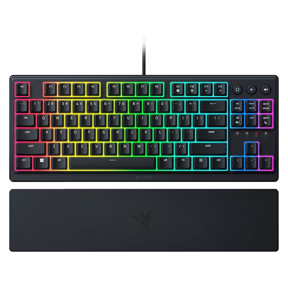 Razer Ornata V3 TKL Wired Gaming Keyboard (Black) – Challenger