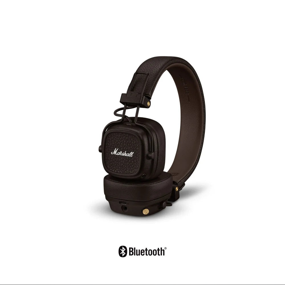 Marshall Major V BT Headphones Brown – Challenger Singapore