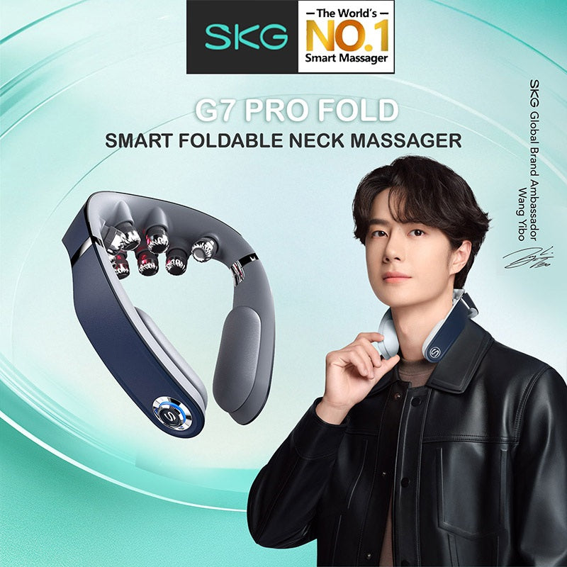 SKG G7 Pro Fold Neck Massager – Challenger Singapore