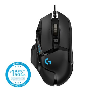 その他 g502 HERO Logitech G502 Wired Gaming Mouse (Black) – Challenger Singapore