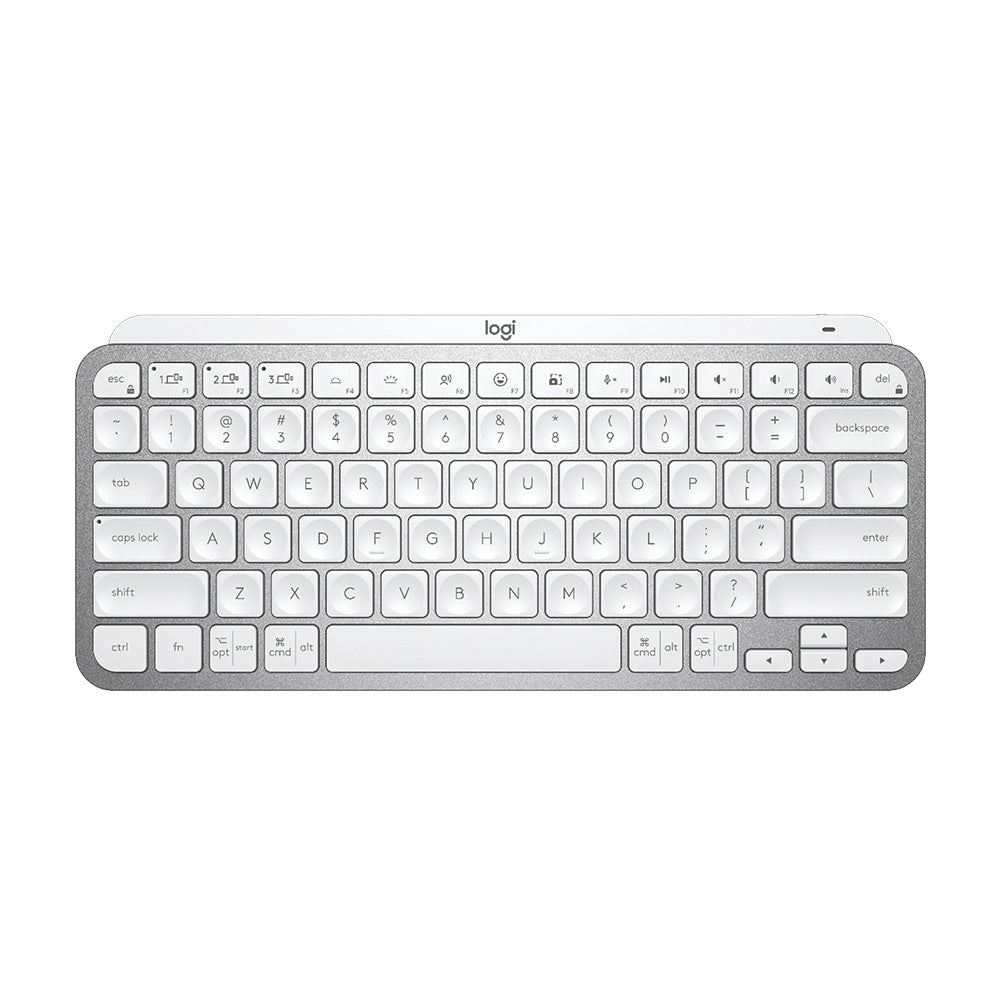 Logitech MX Keys Mini Wireless Bluetooth Keyboard (Pale Grey