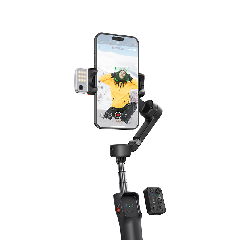 Hohem iSteady V3 3-Axis Black Palm Smartphone Gimbal AI Visual