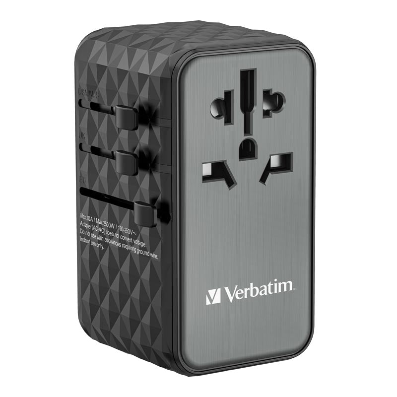 Verbatim (BOS) VM32121 GaN III Universal T.Adapter 2C2A PD100W