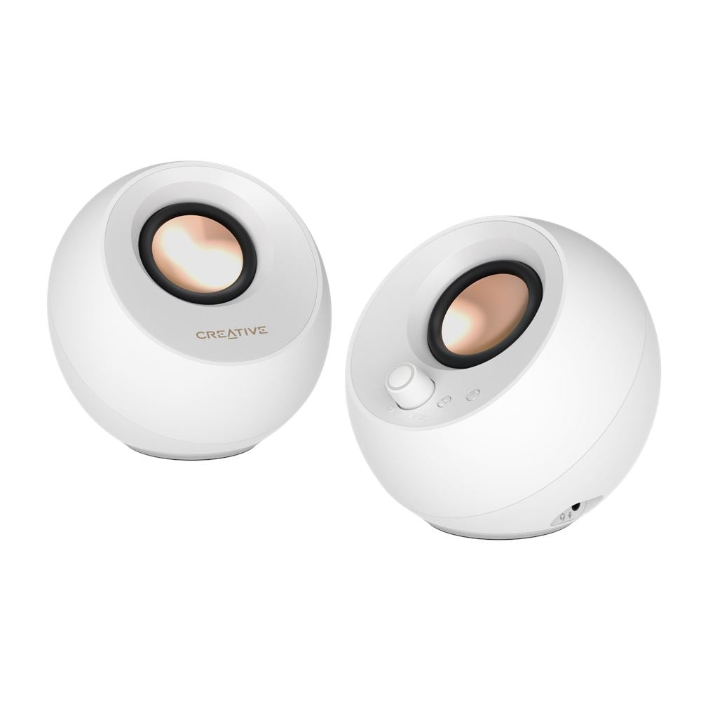 Creative Pebble Pro 2.0 USB Speaker (White) – Challenger Singapore
