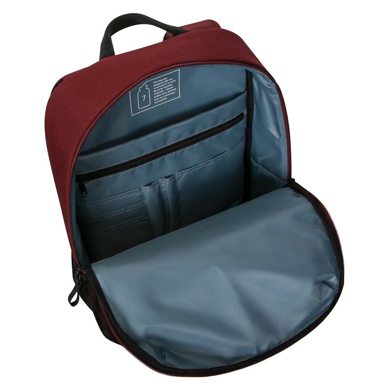 Targus  TBB63603GL 15.6inch Sagano EcoSmart Campus Backpack (Cabernet)
