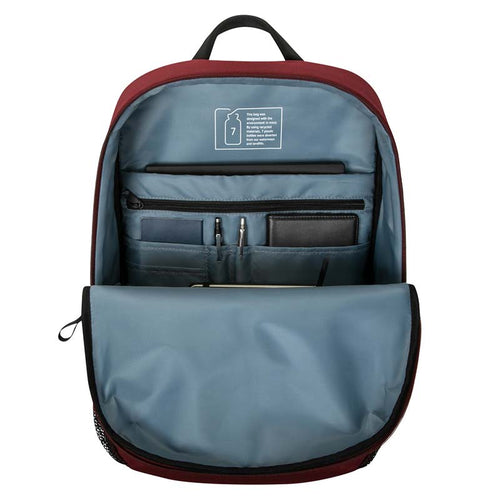 Targus  TBB63603GL 15.6inch Sagano EcoSmart Campus Backpack (Cabernet)