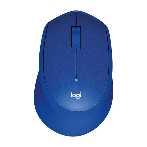 Logitech M331 Silent Plus Wireless Mouse (Blue) 910-004915