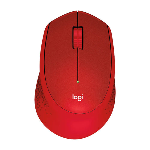 Logitech M331 Silent Plus Wireless Mouse (Red) 910-004916