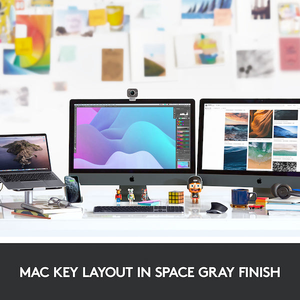 Logitech MX Keys Advanced Wireless Keyboard for MAC
