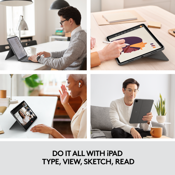 Logitech Combo Touch for iPad Pro 12.9-inch 6th Gen 920-010215