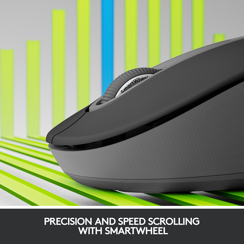 Logitech Signature M650 Wireless Mouse (L - Graphite)