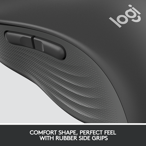 Logitech Signature M650 Wireless Mouse (L - Graphite)