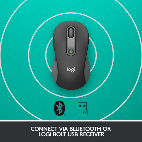 Logitech Signature M650 Wireless Mouse (M - Graphite)
