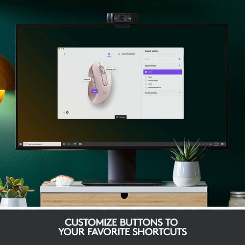 Logitech Signature M650 Wireless Mouse (M - Rose)