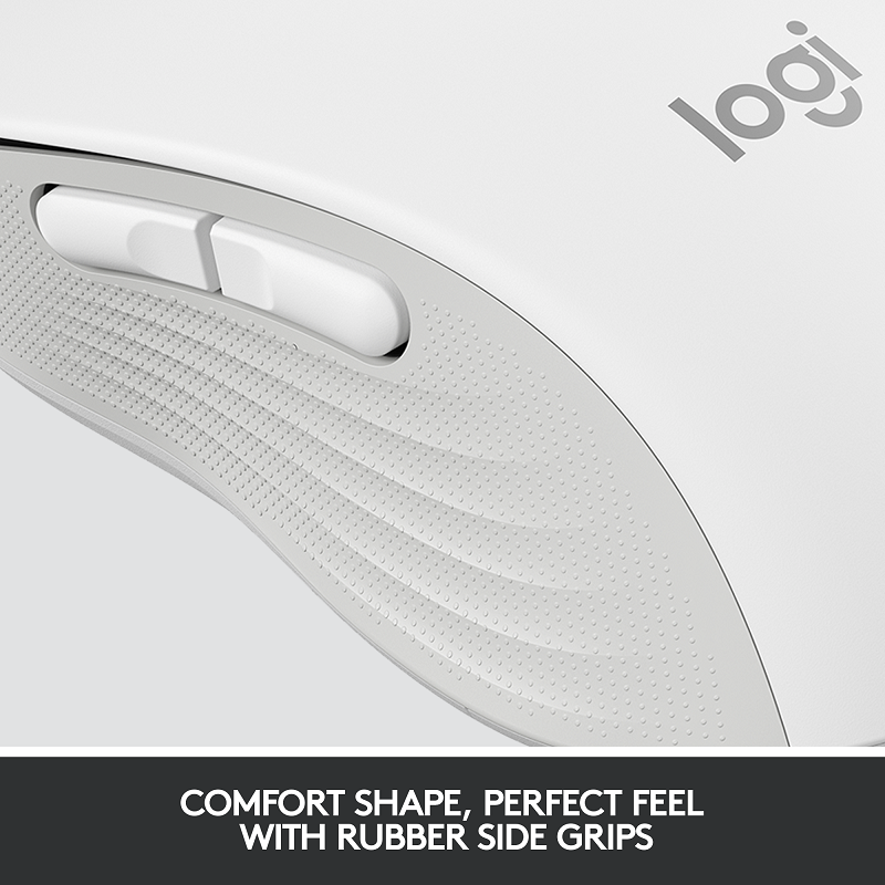 Logitech Signature M650 Wireless Mouse (M - White)