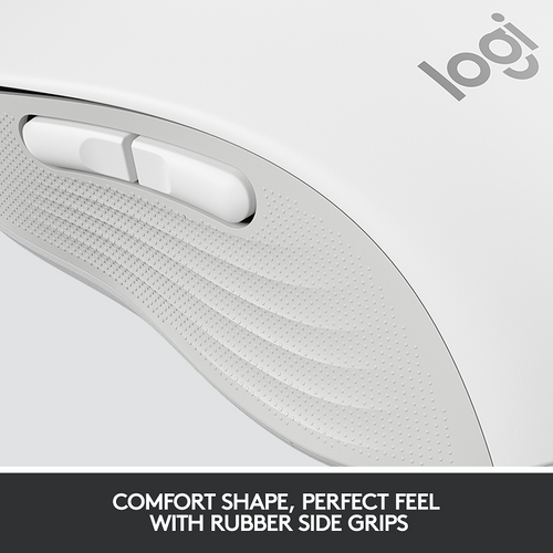 Logitech Signature M650 Wireless Mouse (M - White)