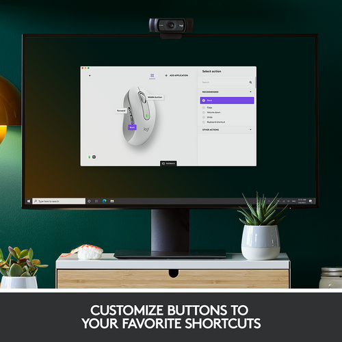 Logitech Signature M650 Wireless Mouse (M - White)