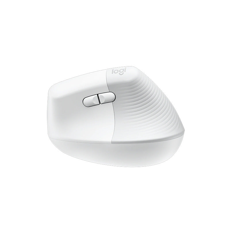 Logitech Lift Vertical Ergonomic Mouse (White)