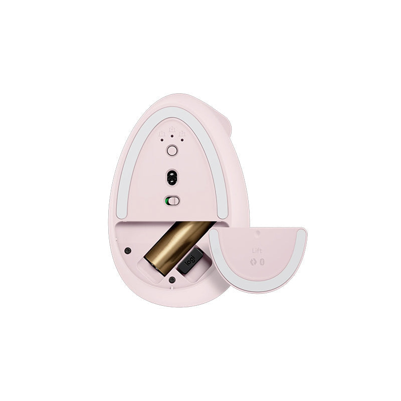 Logitech Lift Vertical Ergonomic Mouse (Rose)
