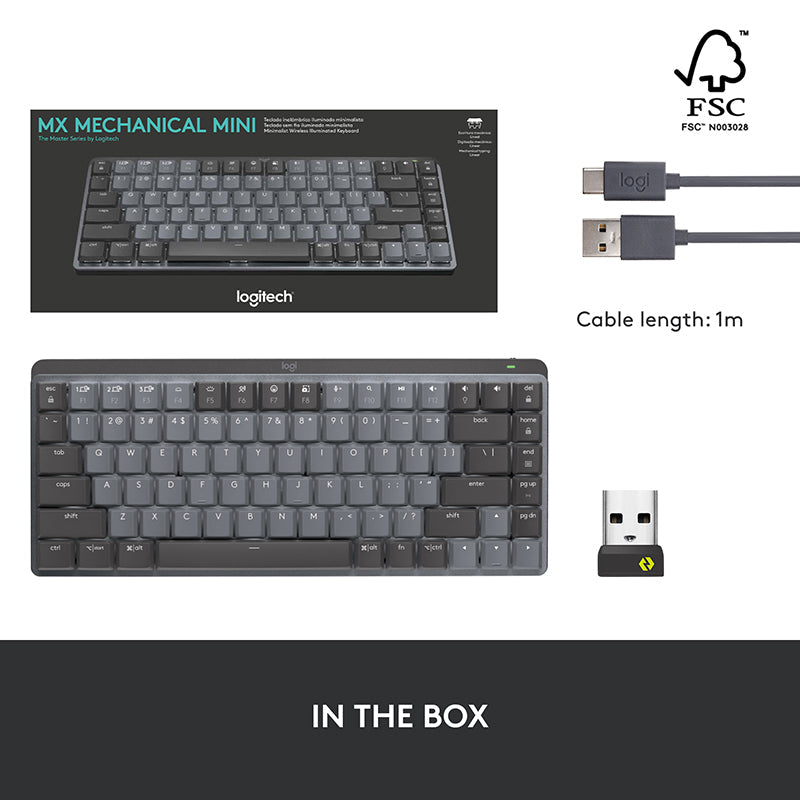 Logitech MX Mechanical Mini Keyboard - Linear